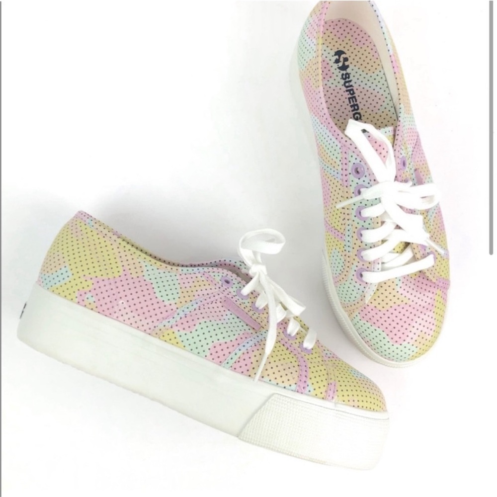 🌈SUPERGA PLATFORM SNEAKERS🌈